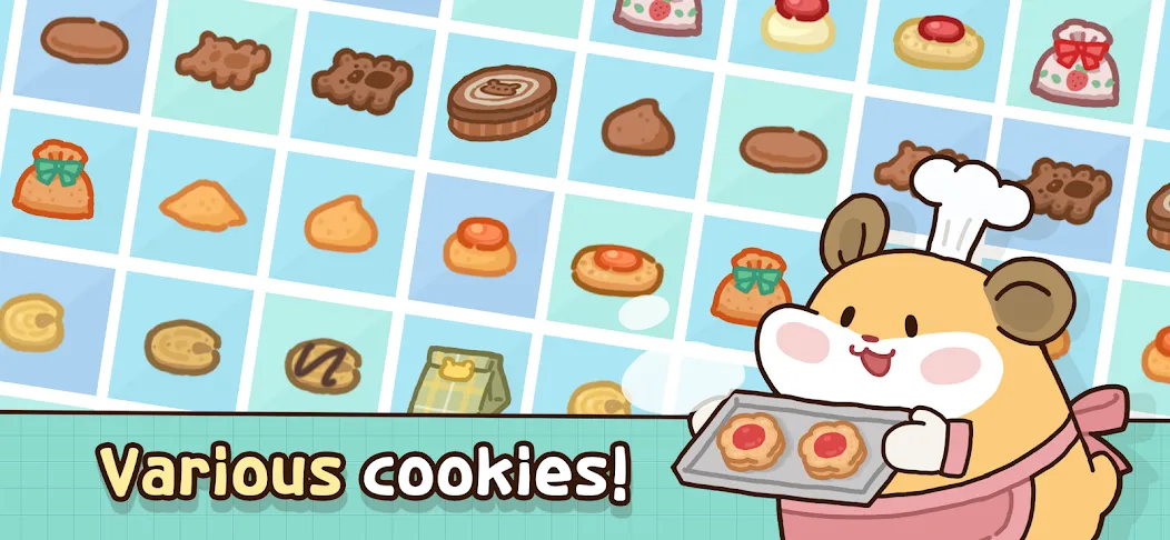 Hamster Cookie Factory  [МОД Unlimited Money] Screenshot 2