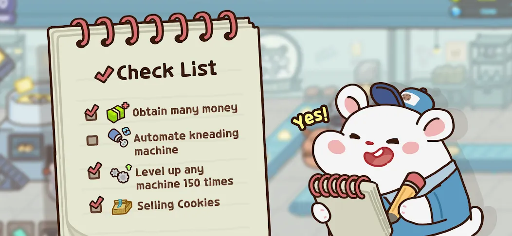 Hamster Cookie Factory  [МОД Unlimited Money] Screenshot 3