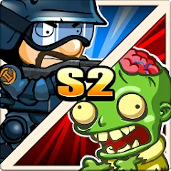 Взломанная SWAT and Zombies Season 2 (СВАТ)  [МОД Меню] - стабильная версия apk на Андроид