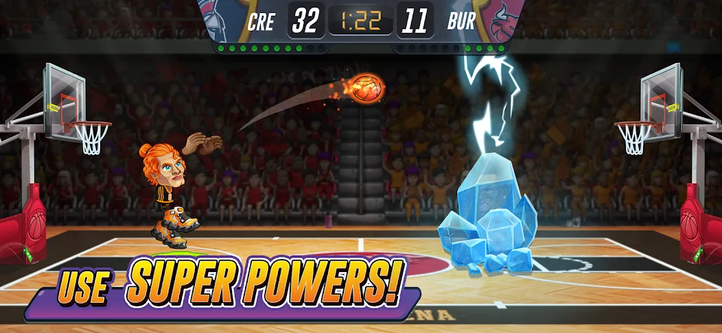 Basketball Arena: Online Game (Баскетбольная арена)  [МОД Mega Pack] Screenshot 2