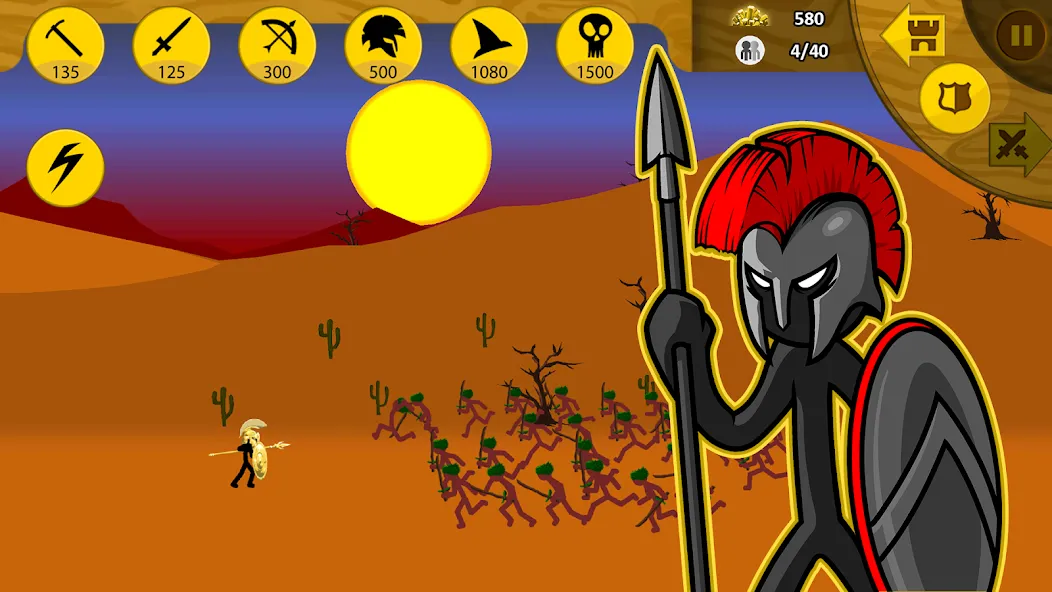 Stick War: Legacy (Стик Вар)  [МОД Бесконечные монеты] Screenshot 1