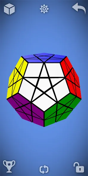 Magic Cube Rubik Puzzle 3D  [МОД Unlocked] Screenshot 3