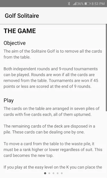 Golf Solitaire (Гольф солитер)  [МОД Все открыто] Screenshot 4