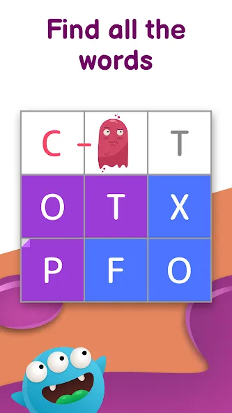 Fill Words: Word Search Puzzle  [МОД Бесконечные монеты] Screenshot 2