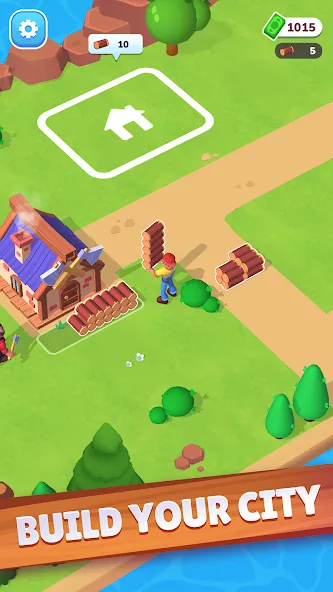 Town Mess - Building Adventure (Таун Месс)  [МОД Бесконечные деньги] Screenshot 1