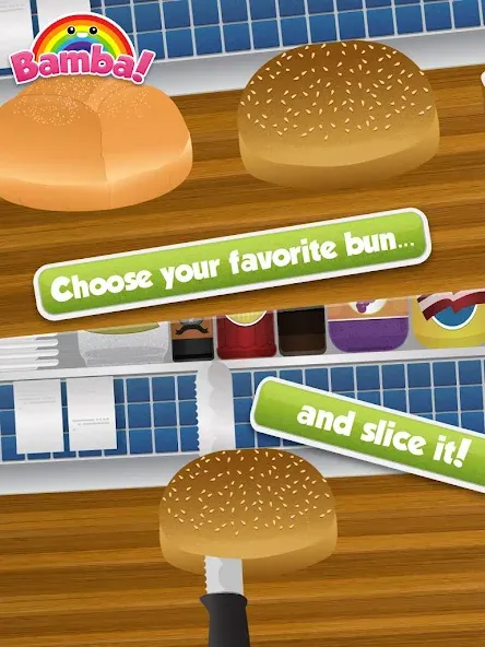 Bamba Burger (Бамба Бургер)  [МОД Бесконечные деньги] Screenshot 2