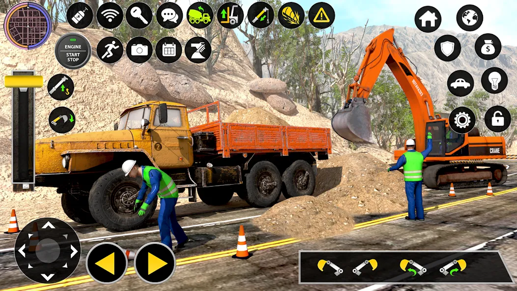 Construction Excavator Game 3D  [МОД Mega Pack] Screenshot 2