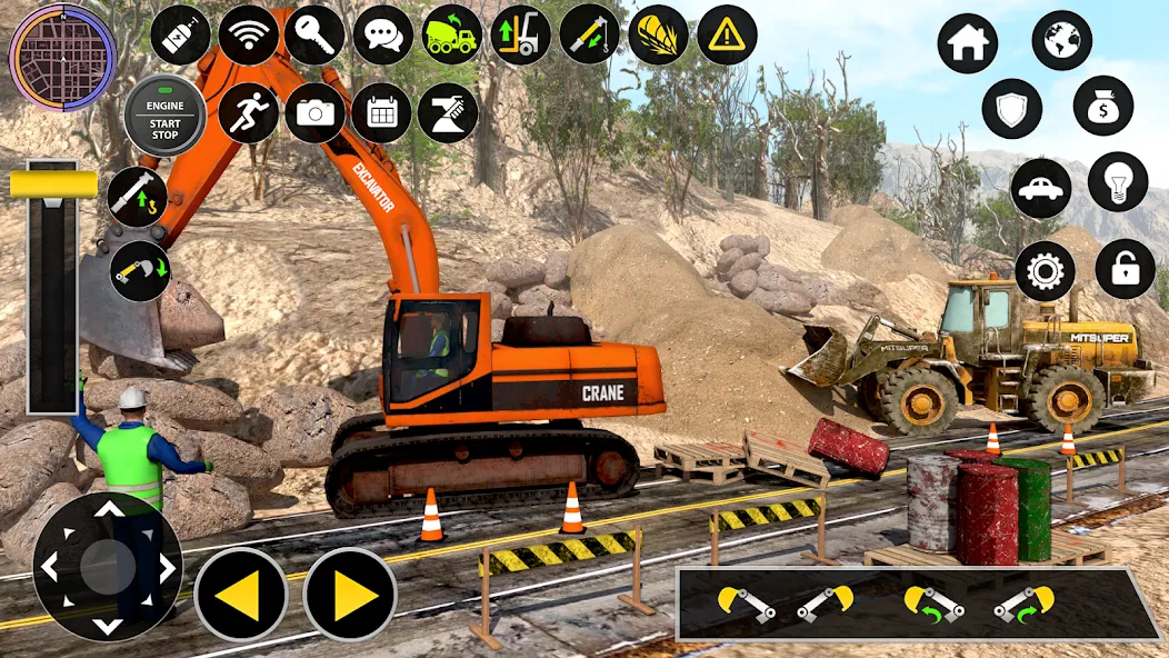 Construction Excavator Game 3D  [МОД Mega Pack] Screenshot 4