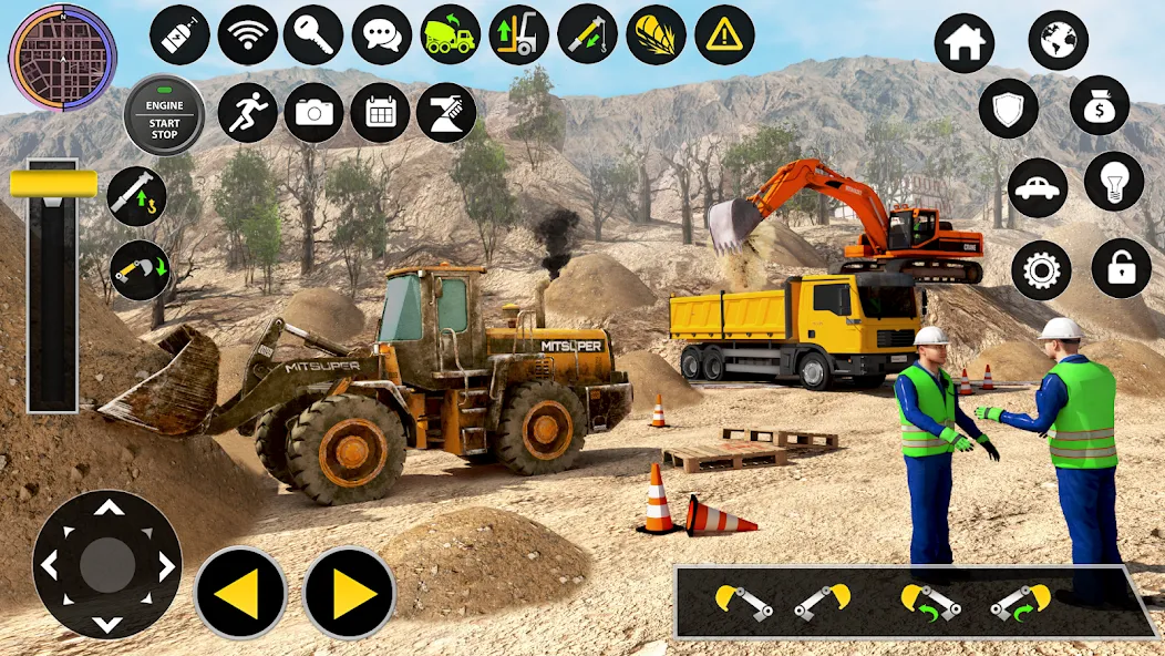 Construction Excavator Game 3D  [МОД Mega Pack] Screenshot 5