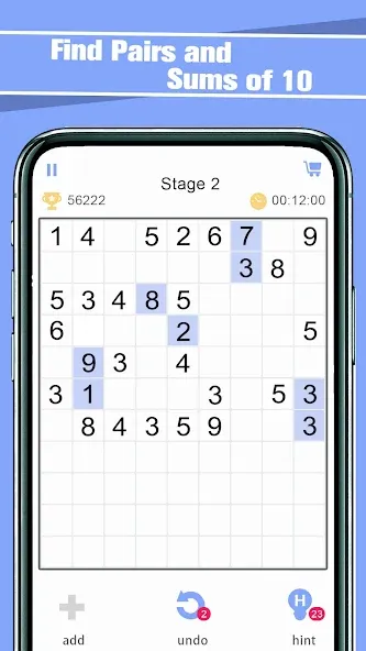 Match Ten - Relax Number Game (Матч Тен)  [МОД Меню] Screenshot 1