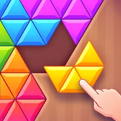 Взлом Triangles & Blocks (Полиблок)  [МОД Бесконечные деньги] - последняя версия apk на Андроид