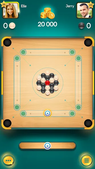 Carrom Pool: Disc Game (Карром Пул)  [МОД Бесконечные монеты] Screenshot 3