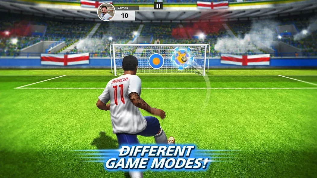 Football Strike: Online Soccer (Футбольный забастовка)  [МОД Бесконечные деньги] Screenshot 3