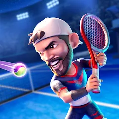 Скачать взломанную Mini Tennis: Perfect Smash (Мини Теннис)  [МОД Unlimited Money] - последняя версия apk на Андроид