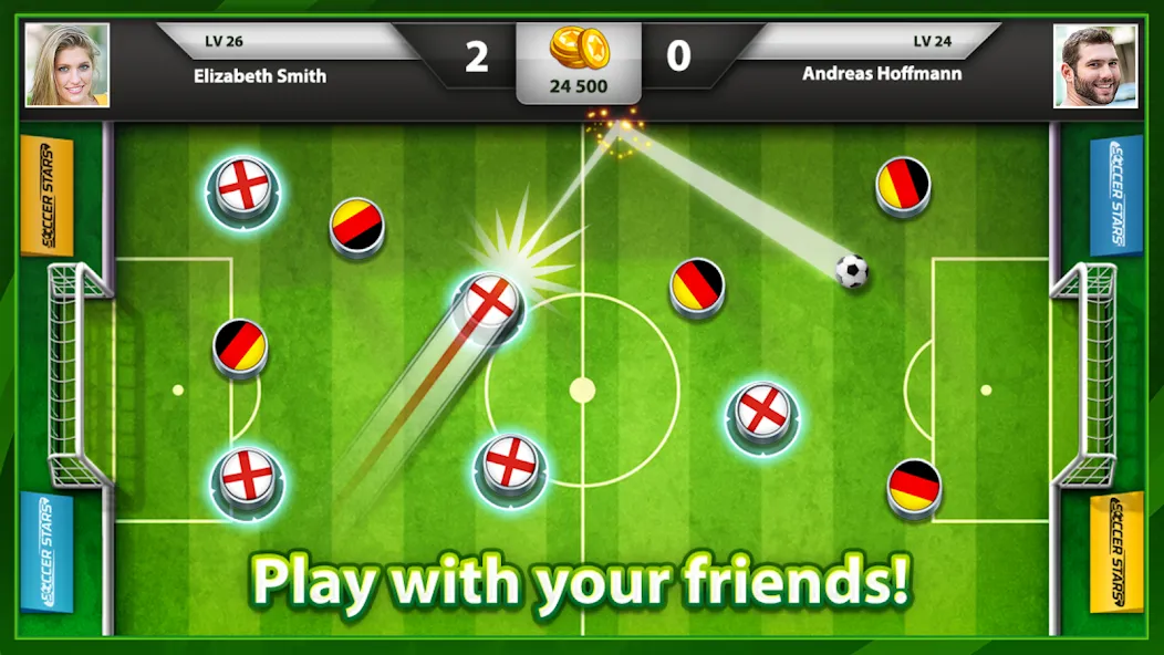 Soccer Stars: Football Games (ок Старс)  [МОД Меню] Screenshot 1