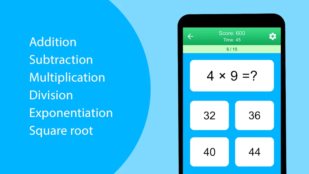 Math Games  [МОД Unlimited Money] Screenshot 2