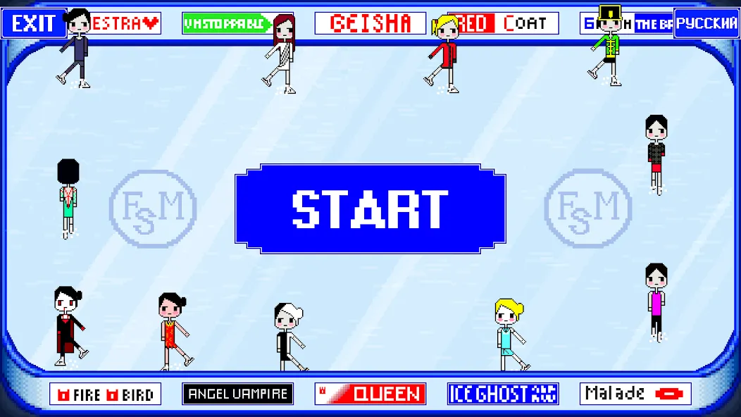 Figure Skating Mini  [МОД Unlocked] Screenshot 1