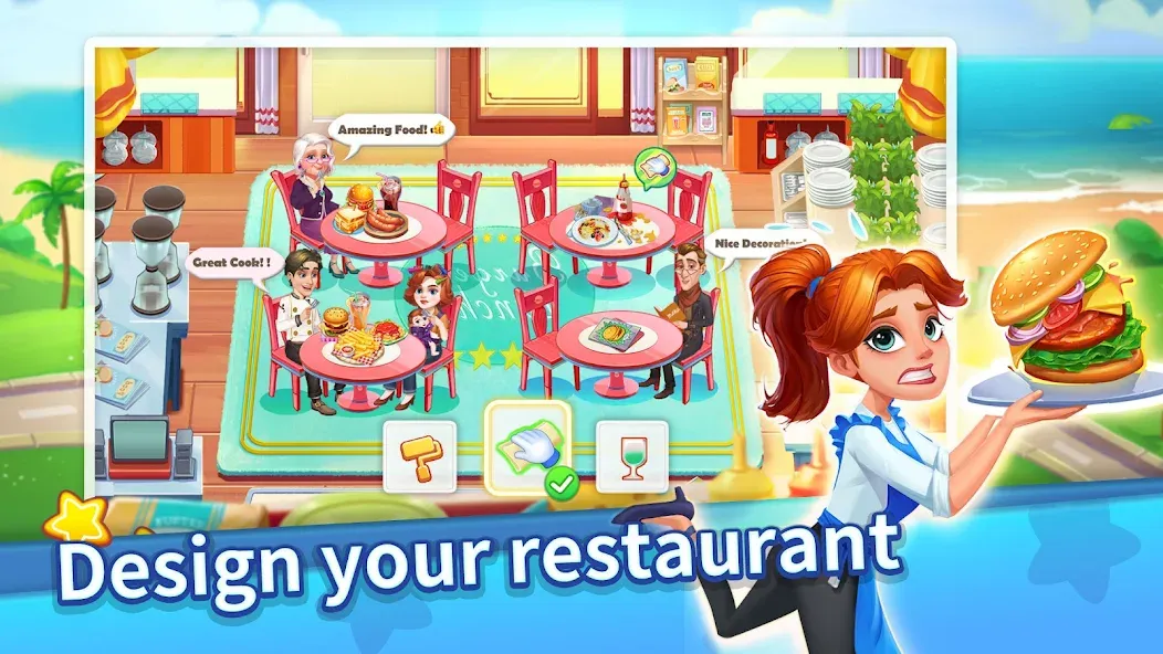 Cooking Master Adventure Games (Кукинг Мастер)  [МОД Menu] Screenshot 2