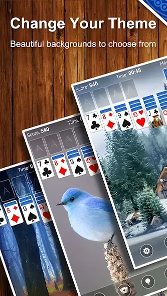 Solitaire Card Game (Солитер карточная игра)  [МОД Menu] Screenshot 3