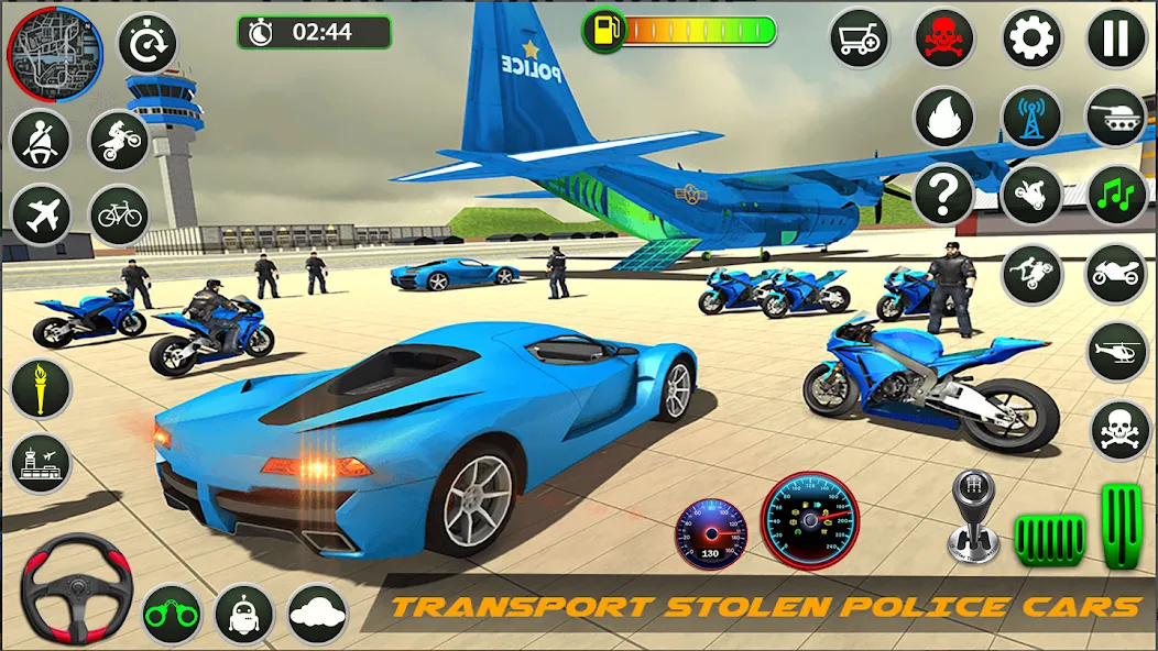 Police Game – Police Car Game  [МОД Бесконечные монеты] Screenshot 1