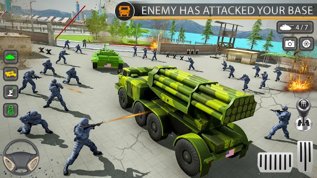 Army Transport Military Games  [МОД Все открыто] Screenshot 1