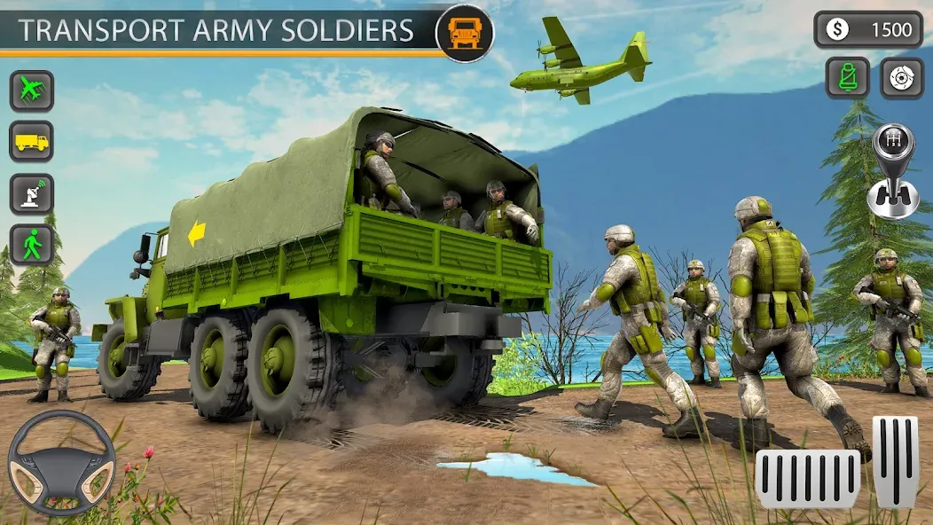 Army Transport Military Games  [МОД Все открыто] Screenshot 2