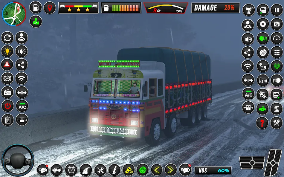 Indian Truck Game 3d Truck sim (Трак Геймс Драйвинг Симулятор)  [МОД Бесконечные монеты] Screenshot 2