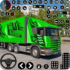 Взломанная Indian Truck Game 3d Truck sim (Трак Геймс Драйвинг Симулятор)  [МОД Бесконечные монеты] - полная версия apk на Андроид