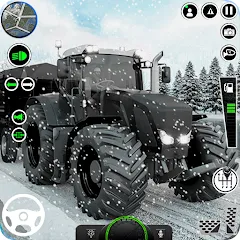 Скачать взломанную Indian Tractor Games Simulator  [МОД Бесконечные монеты] - последняя версия apk на Андроид