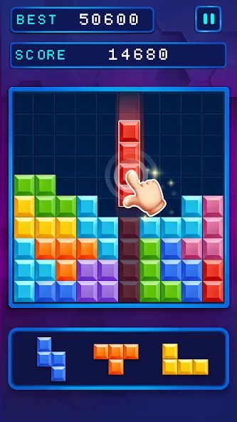 Block Puzzle: Popular Game  [МОД Бесконечные монеты] Screenshot 3