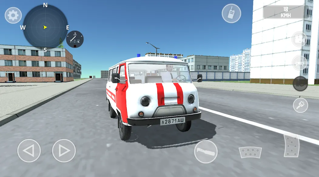 SovietCar: Simulator (оветКар)  [МОД Menu] Screenshot 1