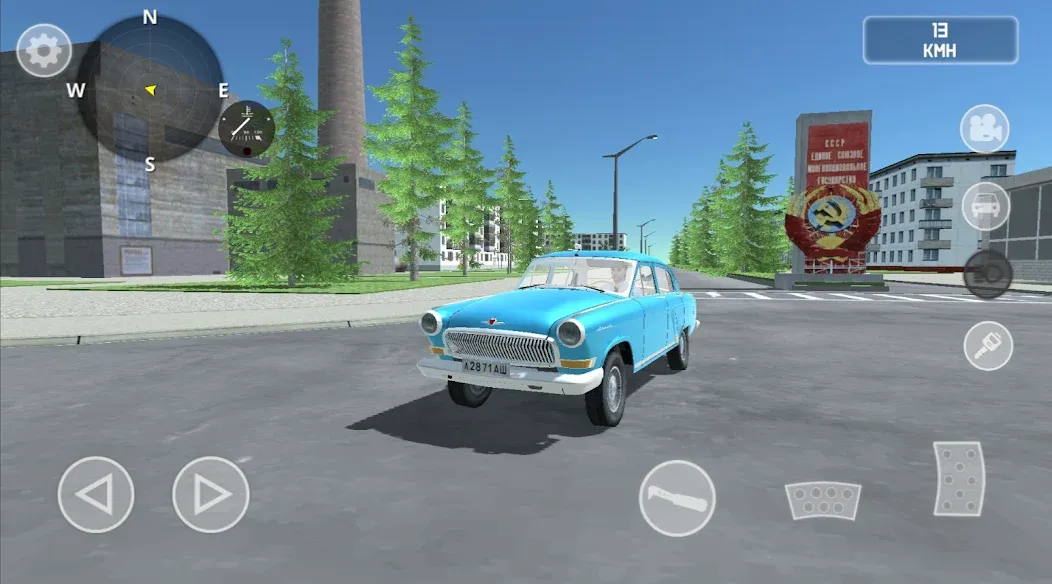 SovietCar: Simulator (оветКар)  [МОД Menu] Screenshot 2