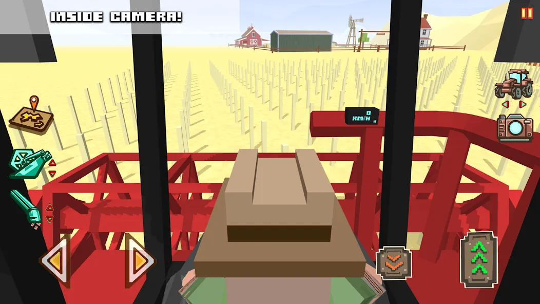 Blocky Farm Racing & Simulator  [МОД Unlocked] Screenshot 3