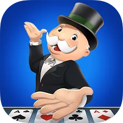 Взломанная MONOPOLY Solitaire: Card Games (Монополия Солитер)  [МОД Menu] - стабильная версия apk на Андроид