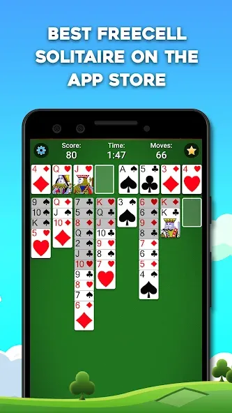 FreeCell Solitaire: Card Games (Фрицелл пасьянс)  [МОД Unlocked] Screenshot 2