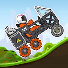 Скачать взломанную Rovercraft:Race Your Space Car (Роверкрафт)  [МОД Menu] - полная версия apk на Андроид