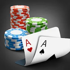 Взлом Texas holdem poker king  [МОД Много монет] - стабильная версия apk на Андроид