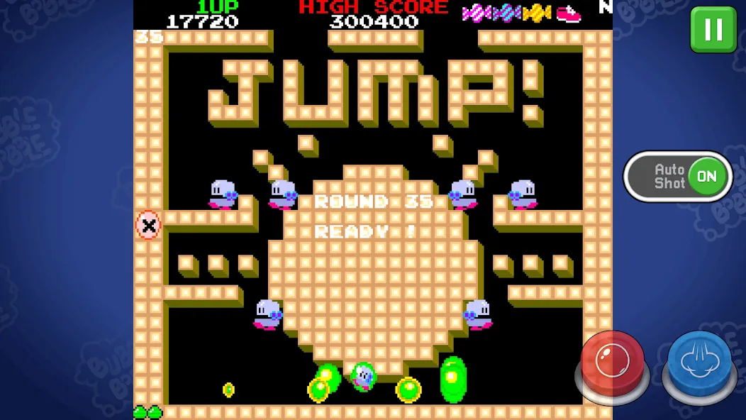 BUBBLE BOBBLE classic (БАБЛ БОББЛ классика)  [МОД Unlocked] Screenshot 5