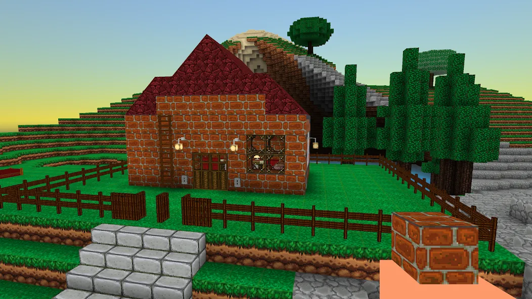 BlockBuild Craft a Dream World (БлокБилд Крафт мира мечты)  [МОД Меню] Screenshot 2