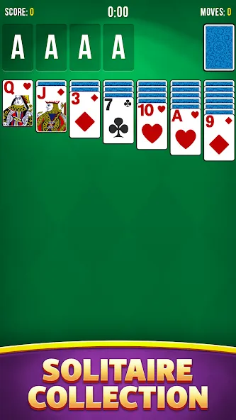 Solitaire Bliss Collection  [МОД Бесконечные монеты] Screenshot 1