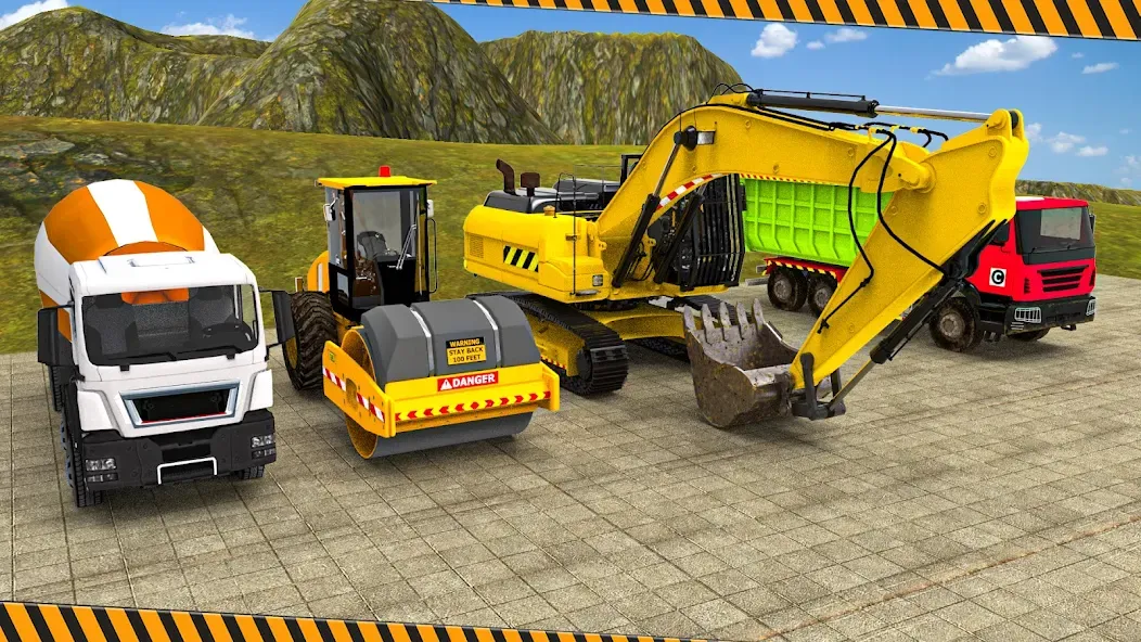 Heavy Construction Simulator  [МОД Бесконечные монеты] Screenshot 1