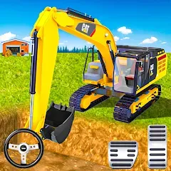 Скачать взломанную Heavy Construction Simulator  [МОД Бесконечные монеты] - полная версия apk на Андроид