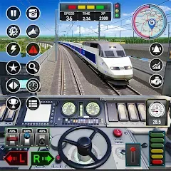 Скачать взломанную City Train Game 3d Train games  [МОД Меню] - стабильная версия apk на Андроид