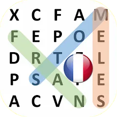 Взломанная Mots Mêlés Français  [МОД Menu] - последняя версия apk на Андроид