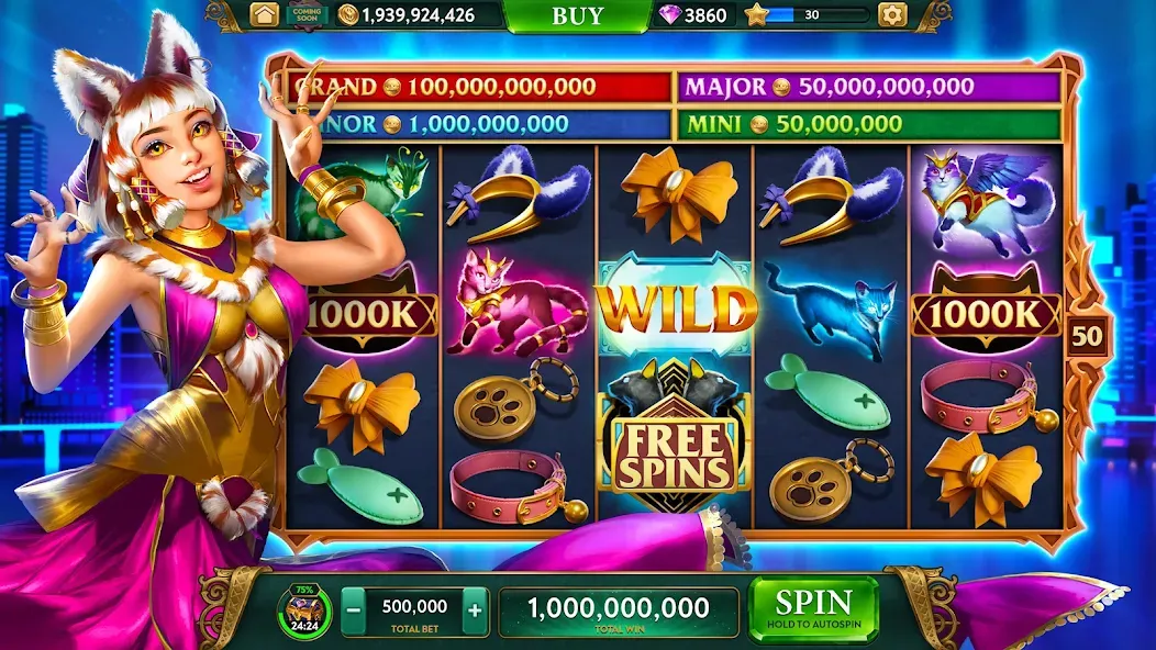 ARK Casino - Vegas Slots Game (АРК Казино)  [МОД Меню] Screenshot 4