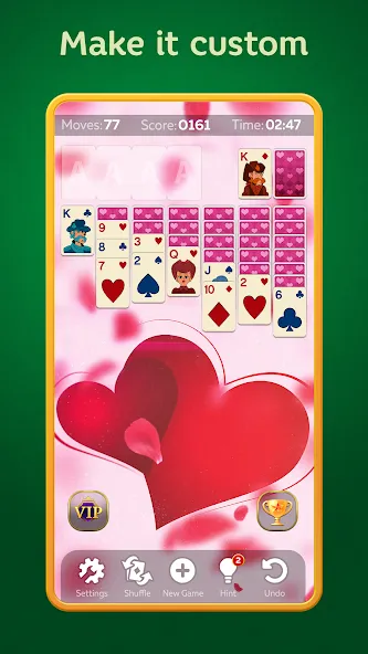 Solitaire Play - Card Klondike (Солитер Плей)  [МОД Unlocked] Screenshot 3