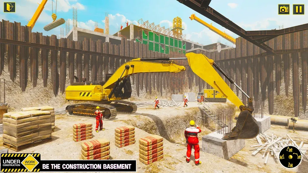 Excavator Simulator Crane Game (Экскаватор Симулятор Кран Игра)  [МОД Mega Pack] Screenshot 3