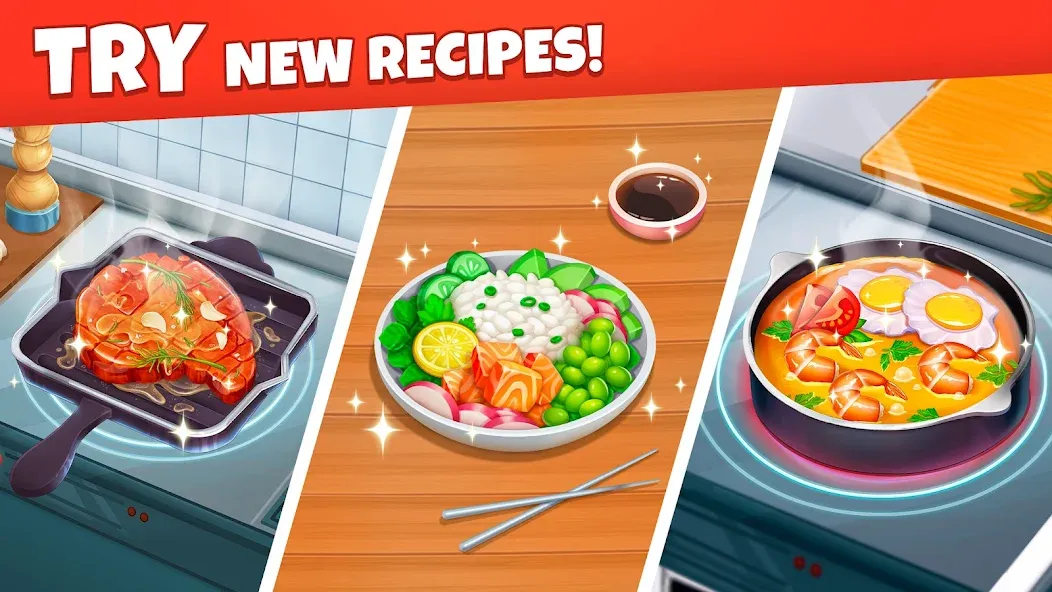 Cooking Diary® Restaurant Game (Кукинг Диари)  [МОД Все открыто] Screenshot 4