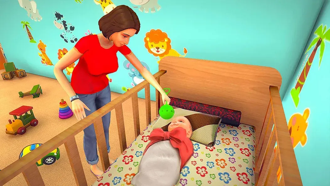 Virtual Pregnant Mom Baby Care (Виртуальная беременная мама Уход за младенцем)  [МОД Mega Pack] Screenshot 4