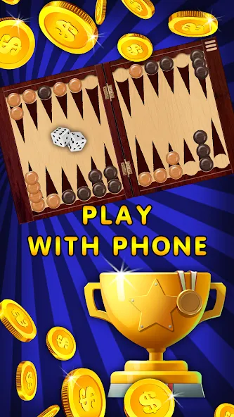 Backgammon Nard offline online  [МОД Unlimited Money] Screenshot 4